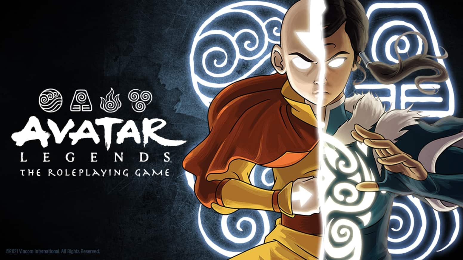 Banner: "Avatar Legends - The Roleplaying Game"
